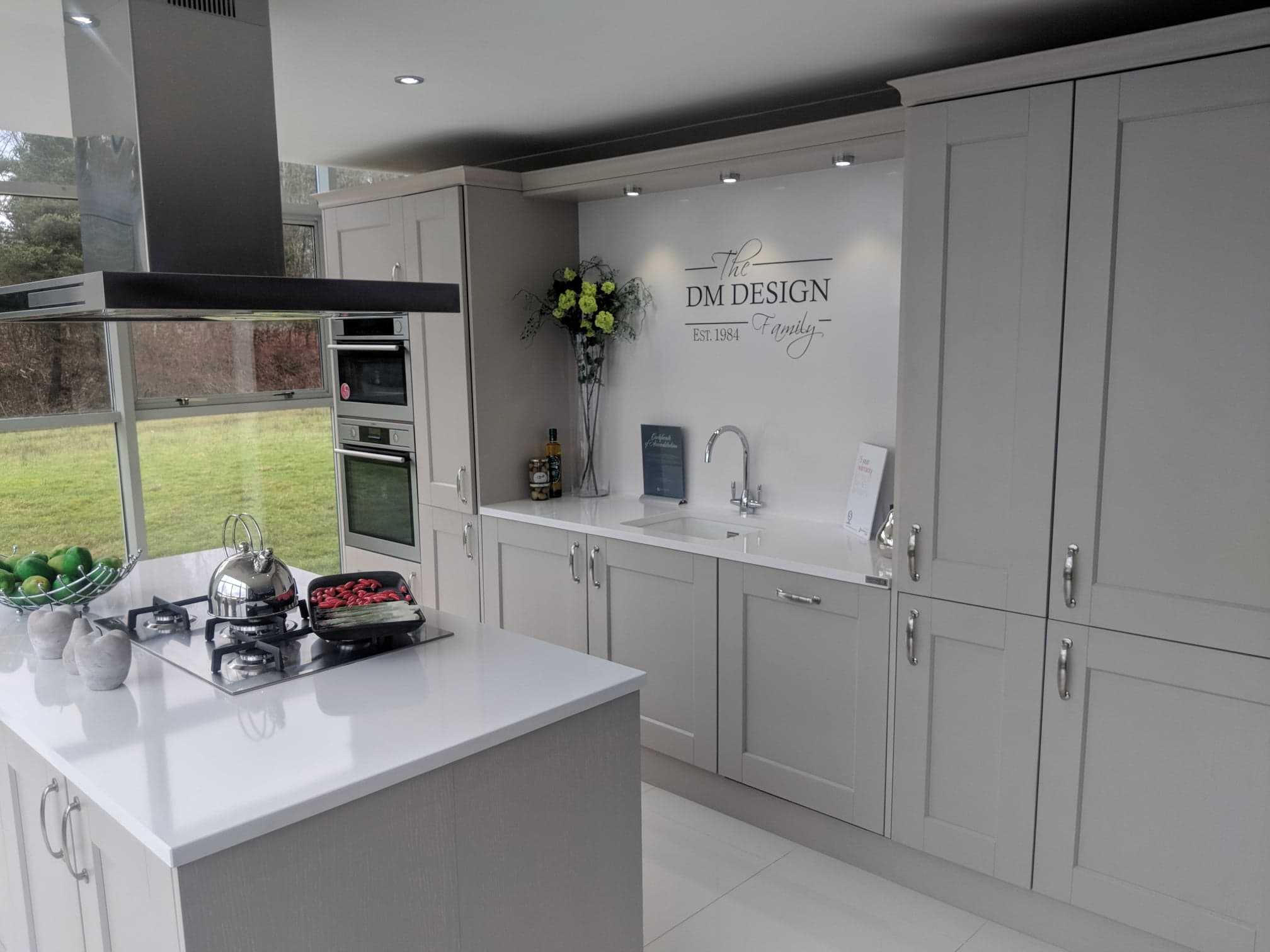 Ex display kitchen in our Glasgow showroom